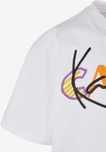 KARL KANI SIGNATURE PRINT TEE WHITE - Image 3