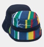 KARL KANI SIGNATURE  REVERSIBLE BUCKET HAT KA222-048-2 NAVY - Image 2