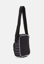 KARL KANI SIGNATURE PINSTRIPE MESSENGER BAG UNISEX BLACK - Image 4