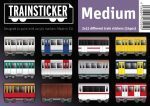 Underpressure Trainsticker Set Medium - 2x12 pieces