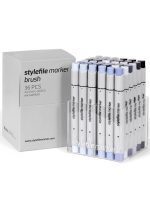 STYLEFILE MARKER BRUSH 36 PCS SET GREY