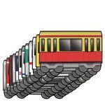 Underpressure Trainsticker Set Medium - 2x12 pieces - Image 4