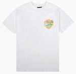 THE HUNDREDS LA FLAMES T-SHIRT WHITE
