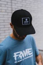 MTN Trucker Cap Supporting Graffiti Black - Image 2