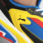 PUMA RS-FAST LIMITER TRAINERS BLACK-DANDELION-HIGH RISK RED - Image 5