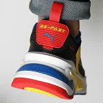 PUMA RS-FAST LIMITER TRAINERS BLACK-DANDELION-HIGH RISK RED - Image 4