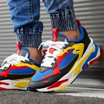 PUMA RS-FAST LIMITER TRAINERS BLACK-DANDELION-HIGH RISK RED - Image 2
