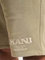 KARL KANI SMALL RETRO SWEATSHORTS  MILITARY GREEN - Image 2