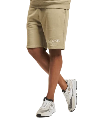 KARL KANI SMALL RETRO SWEATSHORTS  MILITARY GREEN