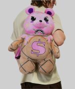 SPRAYGROUND I SCREAM BEAR BACKPACK DLX 910B4552NSZ 63.5 x 30 x 17.5 cm - Image 3