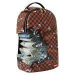 SPRAYGROUND SHARK BITE EXPLOSION 910B4544NSZ BACKPACK 18" x 6" x 11.5"