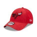 NEW ERA CHICAGO BULLS SPLIT LOGO RED 9FORTY CAP RED