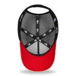 NEW ERA CHICAGO BULLS SUMMER CITY ORANGE A-FRAME TRUCKER CAP ORANGE - Image 4