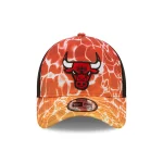 NEW ERA CHICAGO BULLS SUMMER CITY ORANGE A-FRAME TRUCKER CAP ORANGE - Image 2