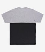 VANS MN COLORBLOCK TEE ATHLETIC HEATHER/BLACK VN0A3CZDATJ1 - Image 2