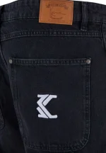 KARL KANI RETRO BAGGY WORKWEAR DENIM VINTAGE BLACK KMI-PL063-001-03 - Image 7