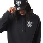 NEW ERA LAS VEGAS RAIDERS NFL TEAM LOGO BLACK HOODIE 60284626 - Image 2