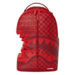 SPRAYGROUND RED INFINITY SPLIT B4616 BACKPACK 46cm x 15cm x 29cm