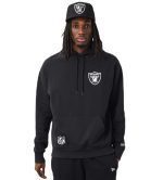 NEW ERA LAS VEGAS RAIDERS NFL TEAM LOGO BLACK HOODIE 60284626