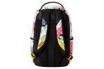 SPRAYGROUND WTF WHITE BACKPACK B4682 BACKPACK 18" x 6" x 11.5" - Image 3