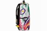 SPRAYGROUND WTF WHITE BACKPACK B4682 BACKPACK 18" x 6" x 11.5" - Image 2