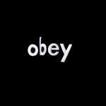 OBEY LOWERCASE PULLOVER HOOD BLACK - Image 2