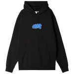 OBEY SCRIBBLES EXTRA HEAVY PULLOVER HOOD BLACK
