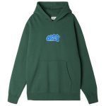OBEY SCRIBBLES EXTRA HEAVY PULLOVER HOOD DARK CEDAR