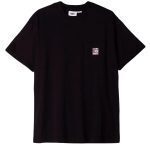 OBEY POINT POCKET T-SHIRT BLACK