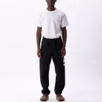 OBEY BOLD SWEATPANTS BLACK - Image 5
