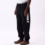 OBEY BOLD SWEATPANTS BLACK