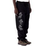 OBEY CHERUBS SWEATPANT BLACK - Image 2