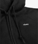 OBEY OVERSIZED GAZE HOODED JACKET - Image 3
