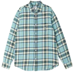 OBEY VINCE SHIRT ARCTIC BLUE MULTI