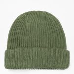 KARL KANI SIGNATURE FISHERMAN BEANIE OLIVE KA223-008-15 - Image 2