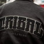 TRIBAL ARCHED LOGO COLLEGE JACKET - Image 6