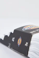 Dickies Valley Grove Embroidered Sock (pack Of 3) White DK0A4X82WHX1 - Image 2