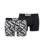 LEVIS PREMIUM BOXER BRIEF 2-PACK BLACK COMBO 37149-0778