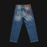 TRIBAL T-STAR DENIM BLUE STEEL RED STAR - Image 3