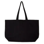 OBEY CANVAS TOTE BAG BLACK / WHITE - Image 2