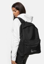Karl Kani Signature Essential Backpack Black KA-BG011-001-01 18.0'' X 12.5" X 4.5 " - Image 2