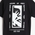 OBEY POWER AND EQUALITY CLASSIC TEE BLACK - Image 4