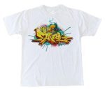 TRIBAL GEAR BAKER TRAIN T-SHIRT WHITE