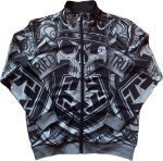 TRIBAL SWEYDA CROWN TRACKJACKET GREY TR6000-007