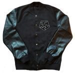 TRIBAL ARCHED LOGO COLLEGE JACKET
