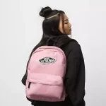 VANS WM REALM BACKPACK VN0A3UI6BD51 PINK 42,5 H x 32,4 W x 12,1 D cm 22L - Image 2