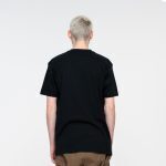 SANTA CRUZ LINED NOT A DOT FRONT T-SHIRT BLACK - Image 2