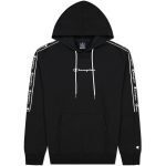 CHAMPION LEGACY HOODED SWEATSHIRT 217829 CHA KK001 BLACK - Image 3