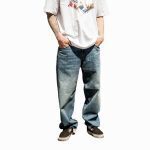 TRIBAL T-STAR DENIM BLUE STEEL RED STAR