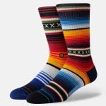 STANCE CURREN ST CREW SOCKS RED A556A20CHS-RED
